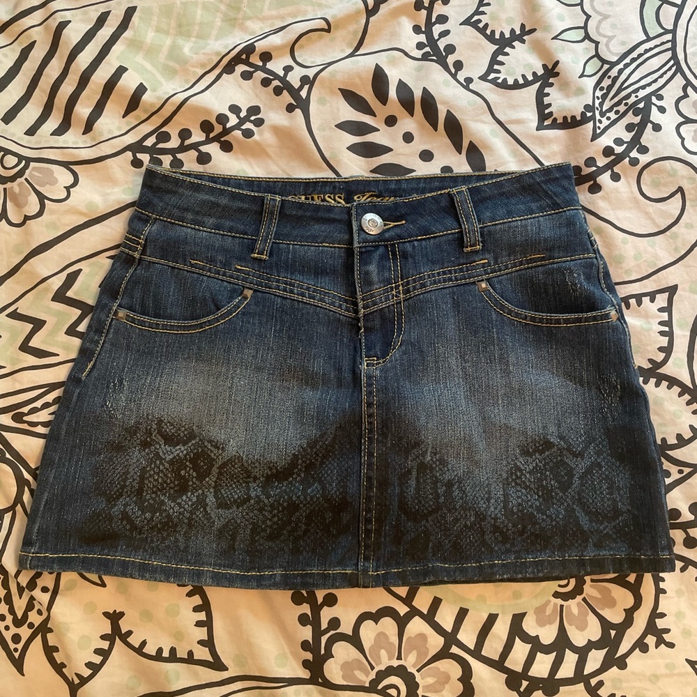 Guess denim miniskirt